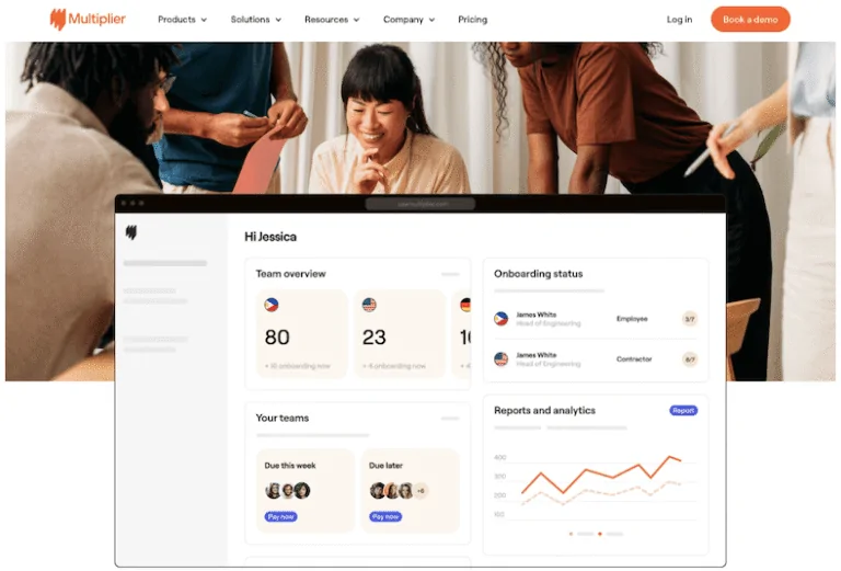 Multiplier platform dashboard