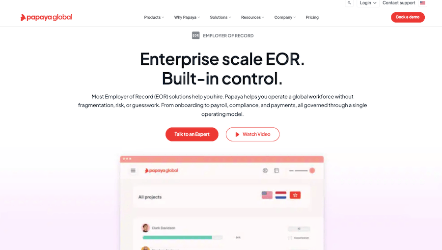Papaya Global EOR